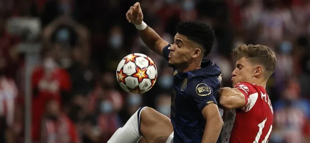 Atlético de Madrid empató sin goles con Porto. / Foto: AFP