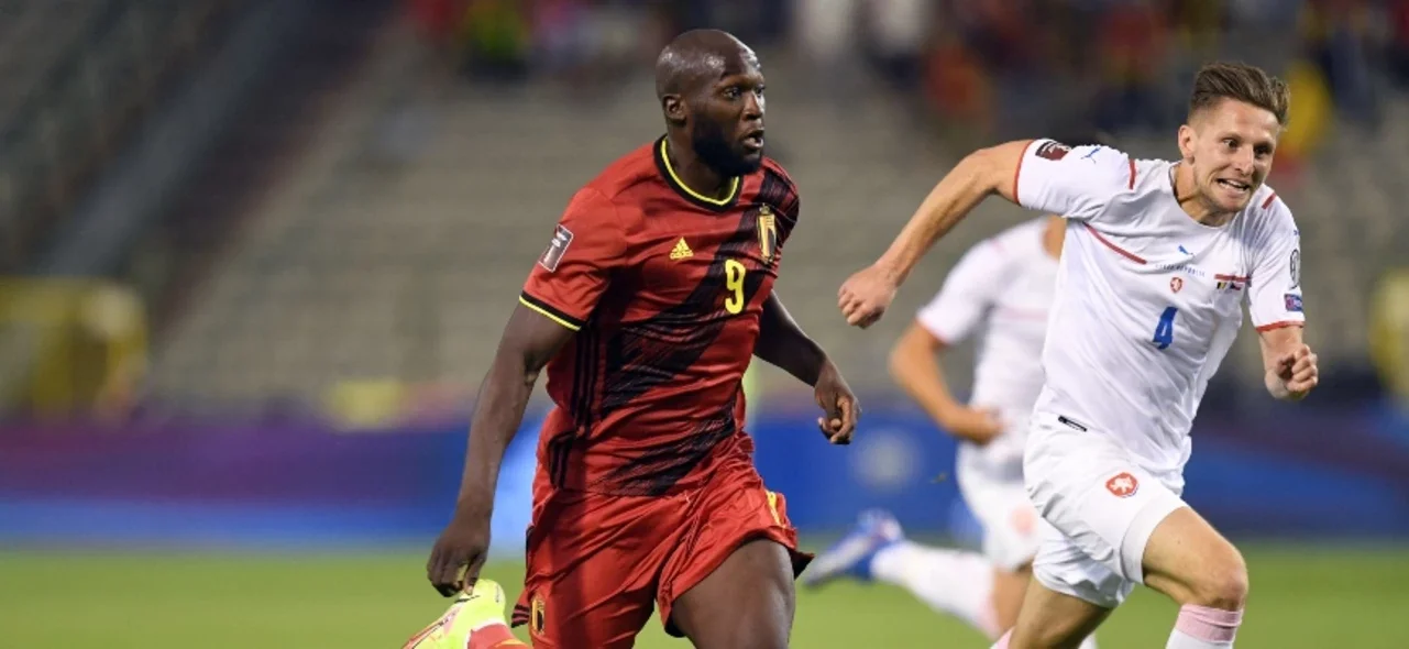 Lukaku con la selección de Bélgica - Foto: AFP