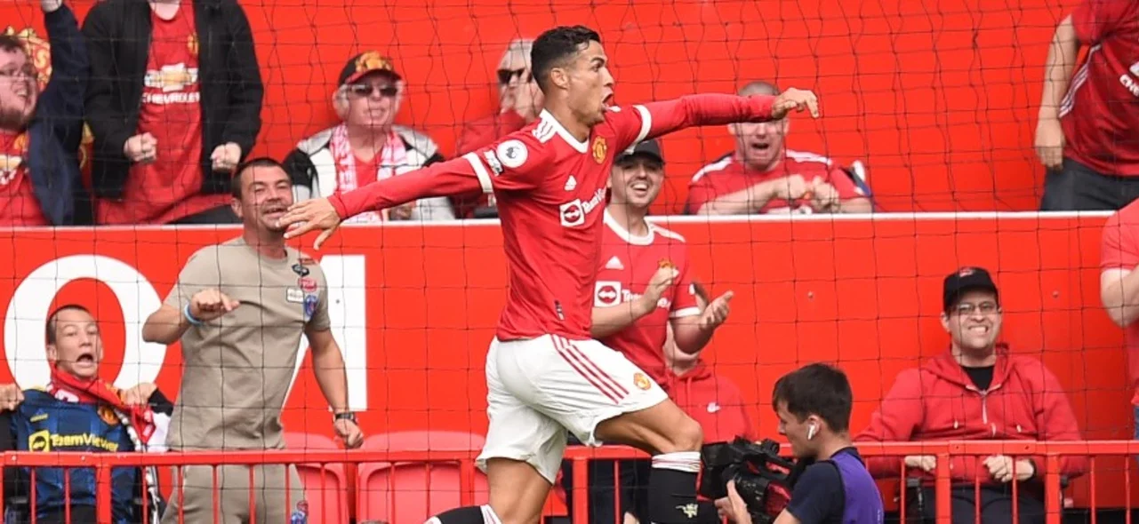 Cristiano Ronaldo, delantero de Manchester United/ AFP