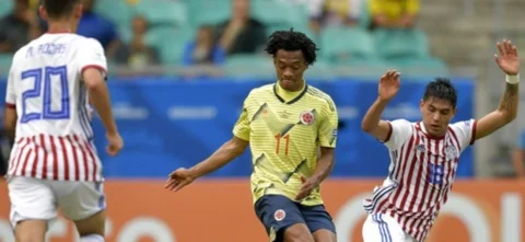 La última vez que Colombia enfrentó a Paraguay fue en la Copa América 2019/ AFP
