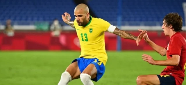 Dani Alves, jugador brasileño/ AFP