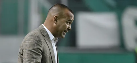 Habla Rafael Dudamel, DT del Deportivo Cali. Foto: VizzorImage / Gabriel Aponte