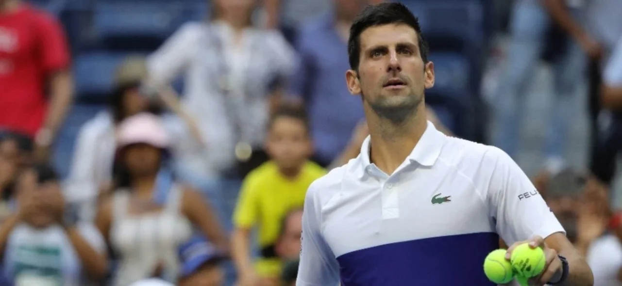 Nova Djokovic en el US Open - Foto AFP