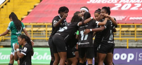 Deportivo Cali derrotó 1-2 a La Equidad en la semifinal ida. / Foto: VizzorImage - Felipe Caicedo
