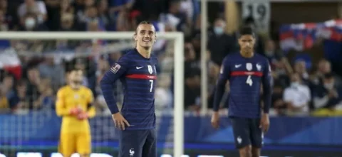 Griezmann, figura de Francia/ AFP