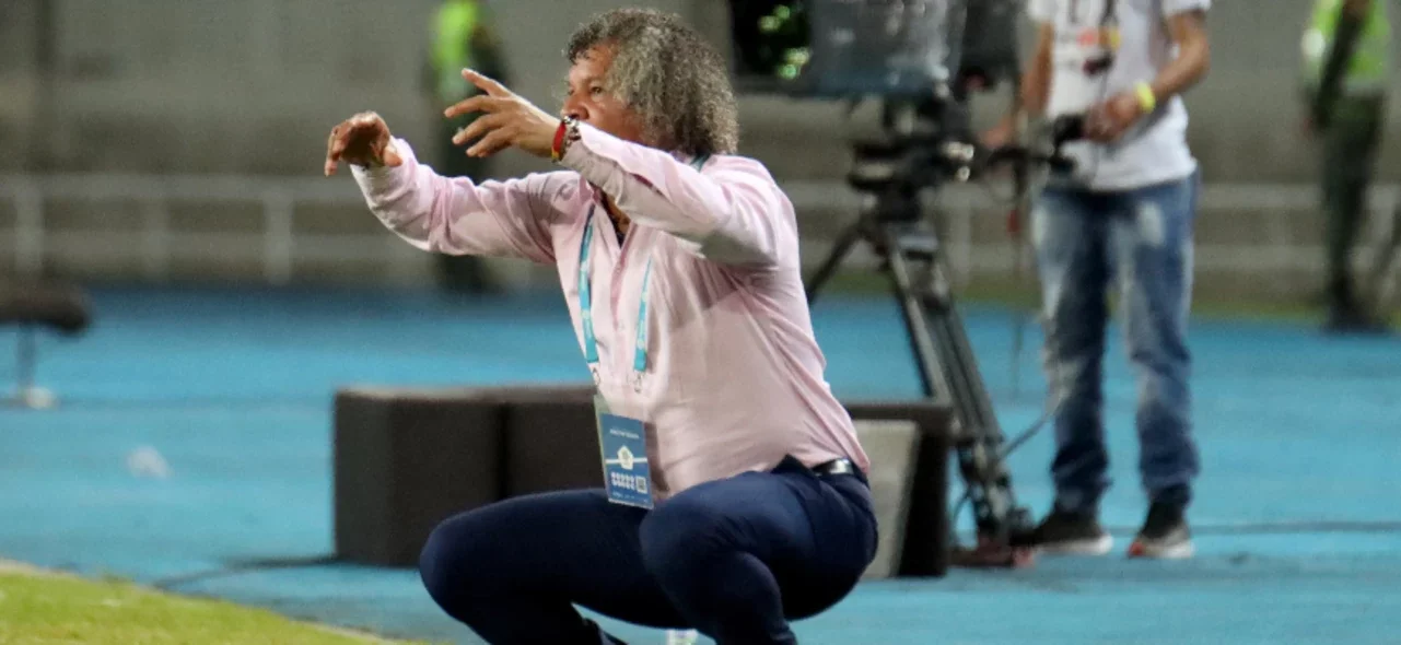 Habla Alberto Gamero, DT de Millonarios. Foto: VizzorImage / Pablo Bohorque