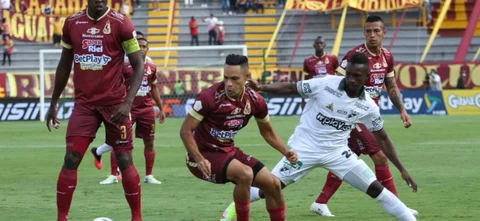 Tolima y Cali igualaron 1-1 en Ibagué