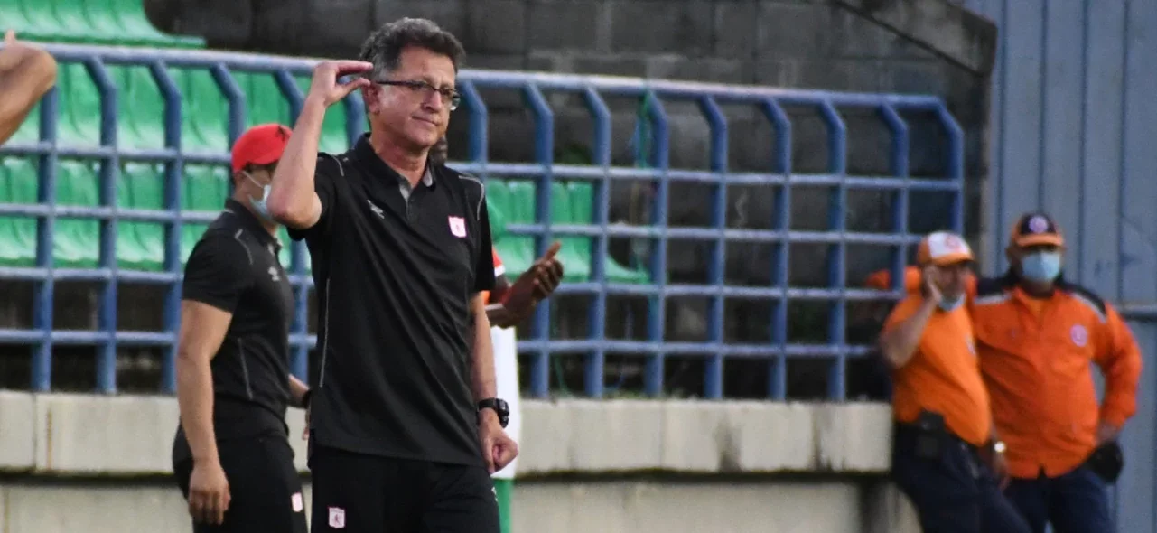 Habla Juan Carlos Osorio, DT de América. Foto: VizzorImage / Andres Felipe Lopez