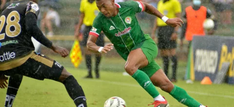 Llaneros y Cortuluá empataron 1-1 por el Torneo BetPlay. Foto: VizzorImage / Juan Herrera