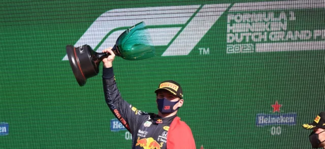 Max Verstappen, ganador del GP de Países Bajos. / Foto: AFP