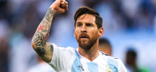 Lionel Messi, delantero de Argentina. / Foto: AFP