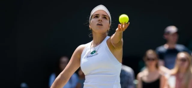 María Camila Osorio, tenista colombiana/ AFP