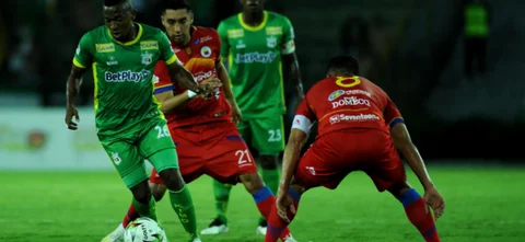 Pasto derrotó a Quindío en condición de visitante. Foto: VizzorImage / Ricardo Vejarano