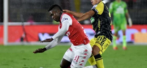 Santa Fe 1-1 Alianza Petrolera / Foto VizzorImage