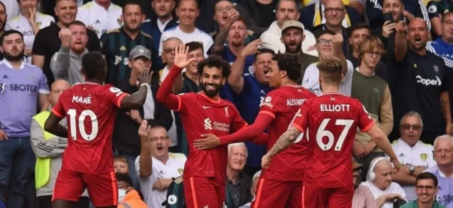 Liverpool llegó a 10 puntos/ AFP