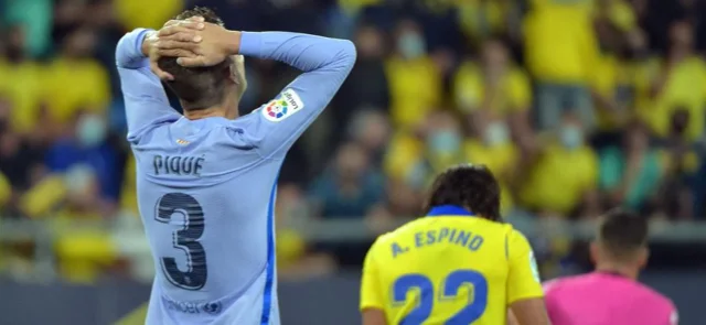 Barcelona sumó su tercer partido oficial sin ganar / AFP