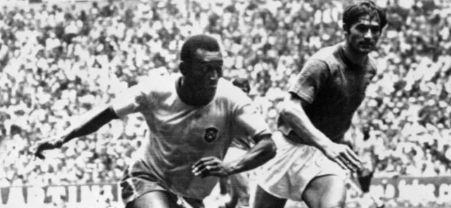 Pelé en el Mundial de 1970. / Foto: AFP
