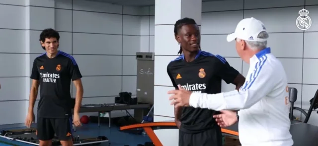 Camavinga es presentado por Real Madrid