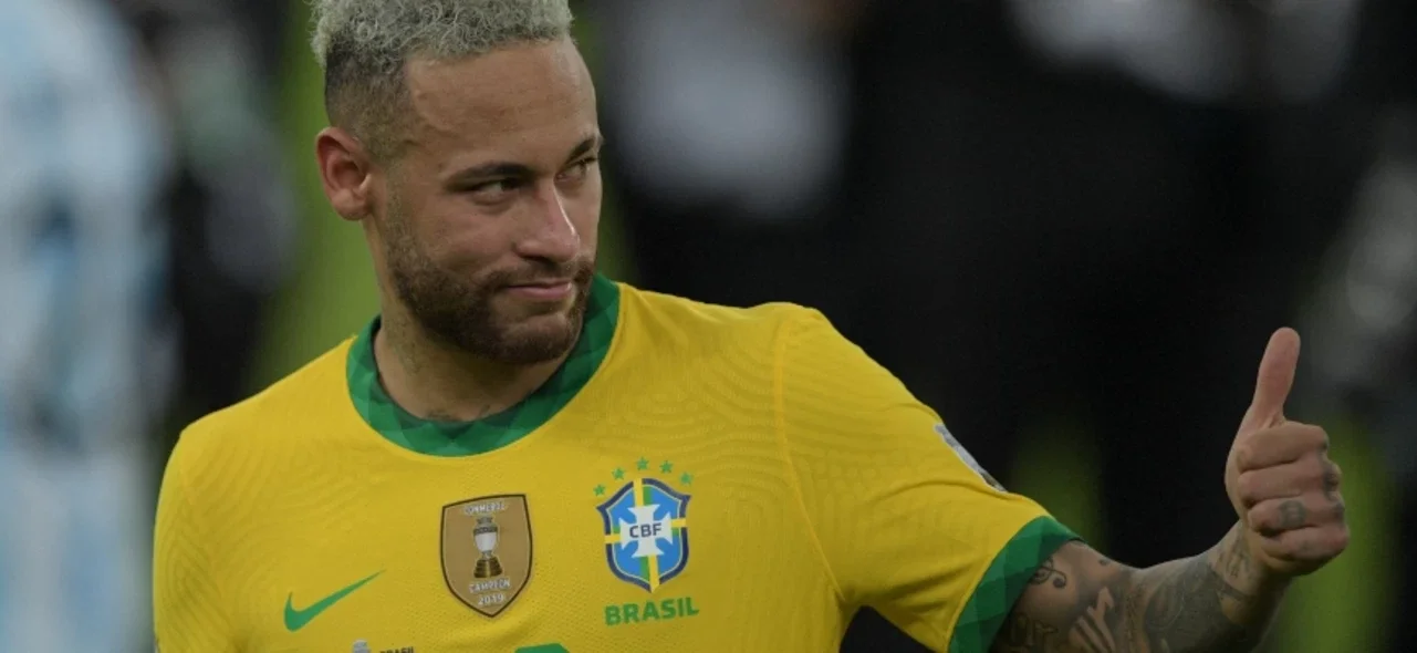 Neymar, delantero de Brasil. / Foto: AFP