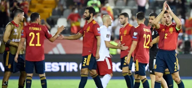 España 4-0 Georgia / Foto AFP