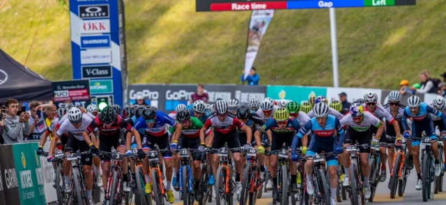 Mundial de Ciclismo / Foto AFP