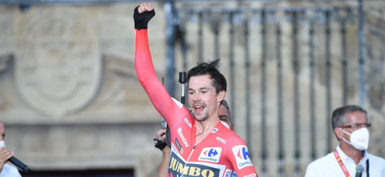 Primoz Roglic, ganador de la Vuelta a España. / Foto: AFP