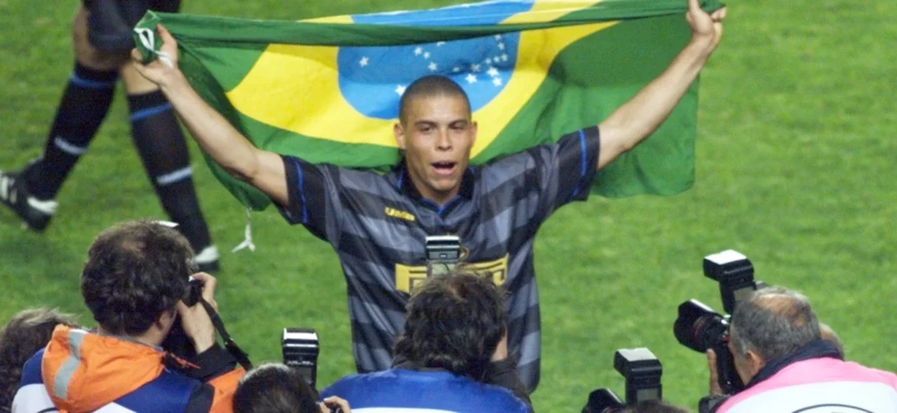 Ronaldo triunfando en Inter / Foto AFP