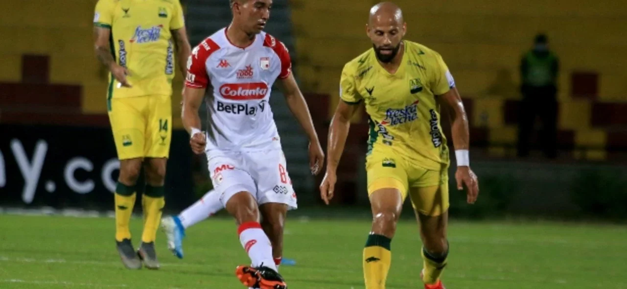 Bucaramanga 0-1 Santa Fe / Foto VizzorImage