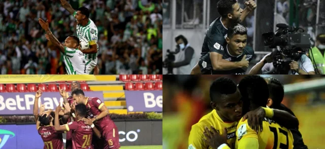 Nacional, Cali, Tolima y Pereira, semifinalistas de la Copa BetPlay. / Fotos: VizzorImage