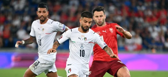 Suiza 0-0 Italia / Foto AFP