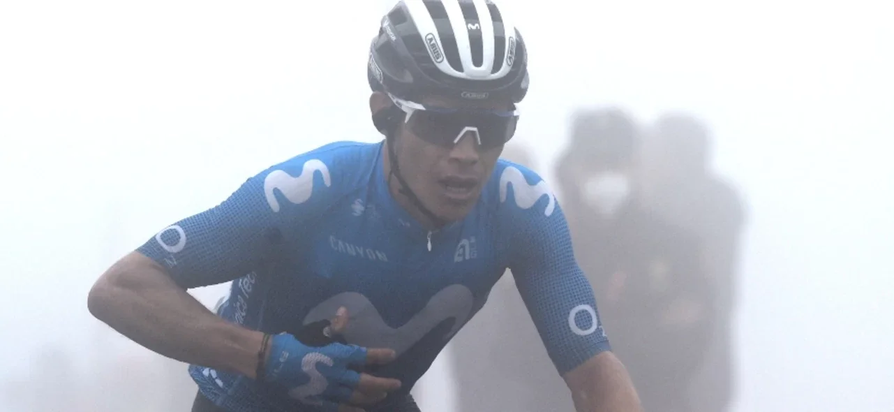 Miguel Ángel López, ganador de la etapa 18 de la Vuelta a España. / Foto: AFP