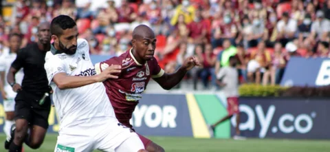 Cali empató 1-1 con Tolima en Ibagué. / Foto: VizzorImage - Juan Torres