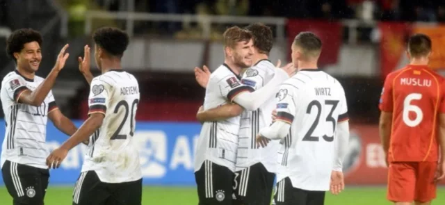 Timo Werner, goleador de Alemania/ AFP