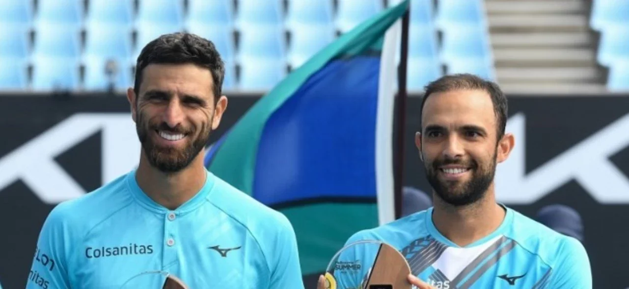 Robert Farah y Juan Sebastián Cabal, doblistas colombianos/ AFP