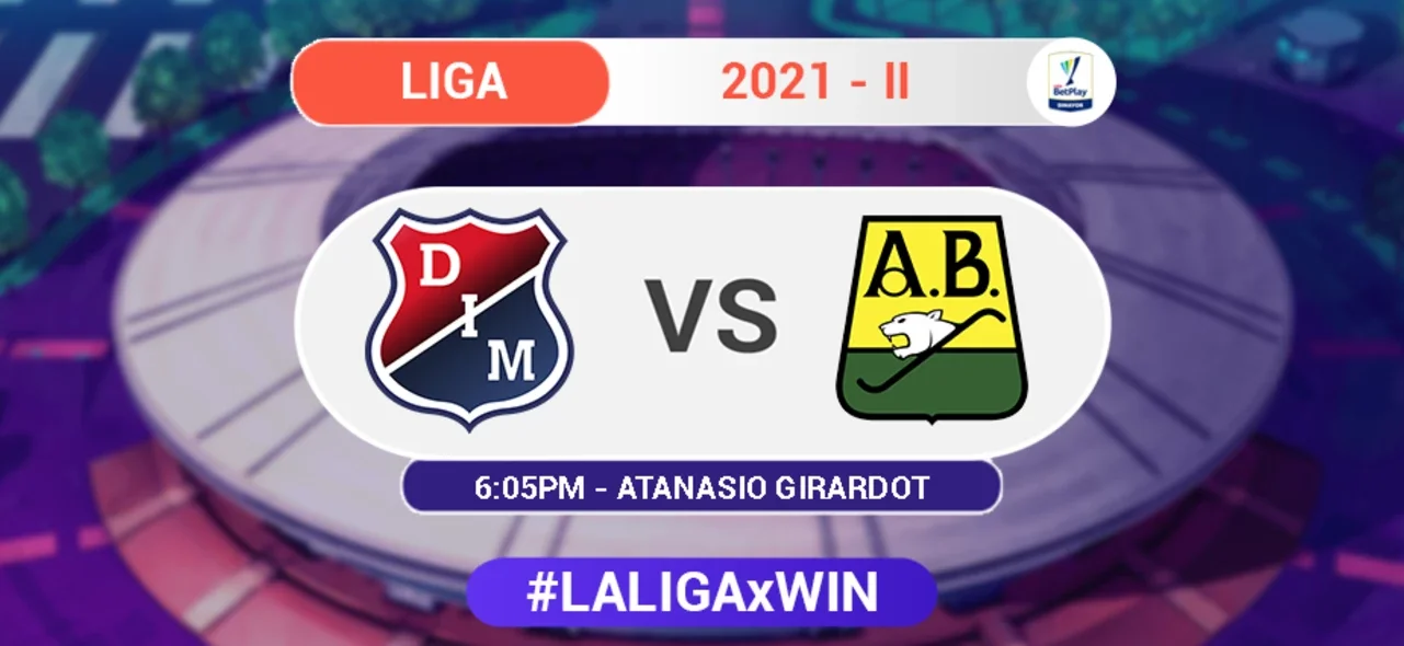 Medellín vs Bucaramanga - Liga BetPlay