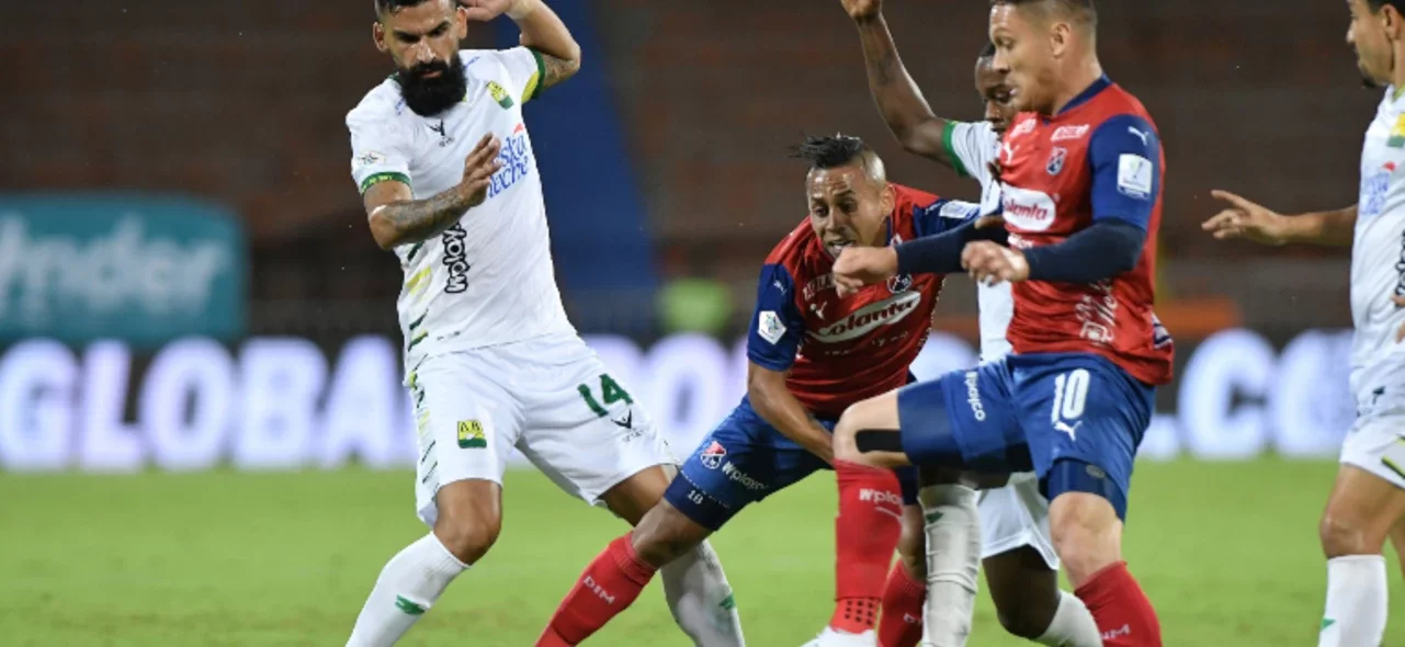 Medellín ganó 1-0 contra Bucaramanga