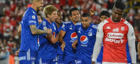 Millonarios ganó 0-2 contra Santa Fe