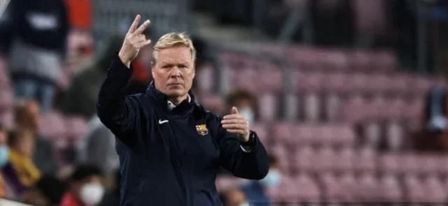 Ronald Koeman, entrenador de Barcelona/ AFP