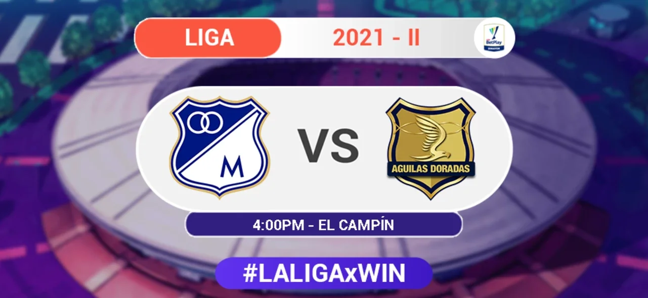 Millonarios vs. Águilas Doradas