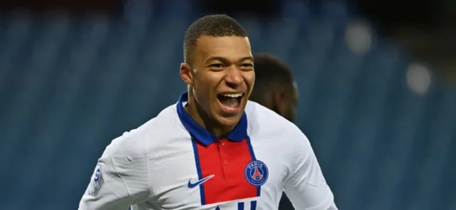 Mbappé y sus goles con PSG en la Ligue 1. / Foto: AFP