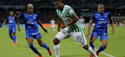 Nacional venció 2-0 a Once Caldas. Foto: VizzorImage / Juan A. Cardona