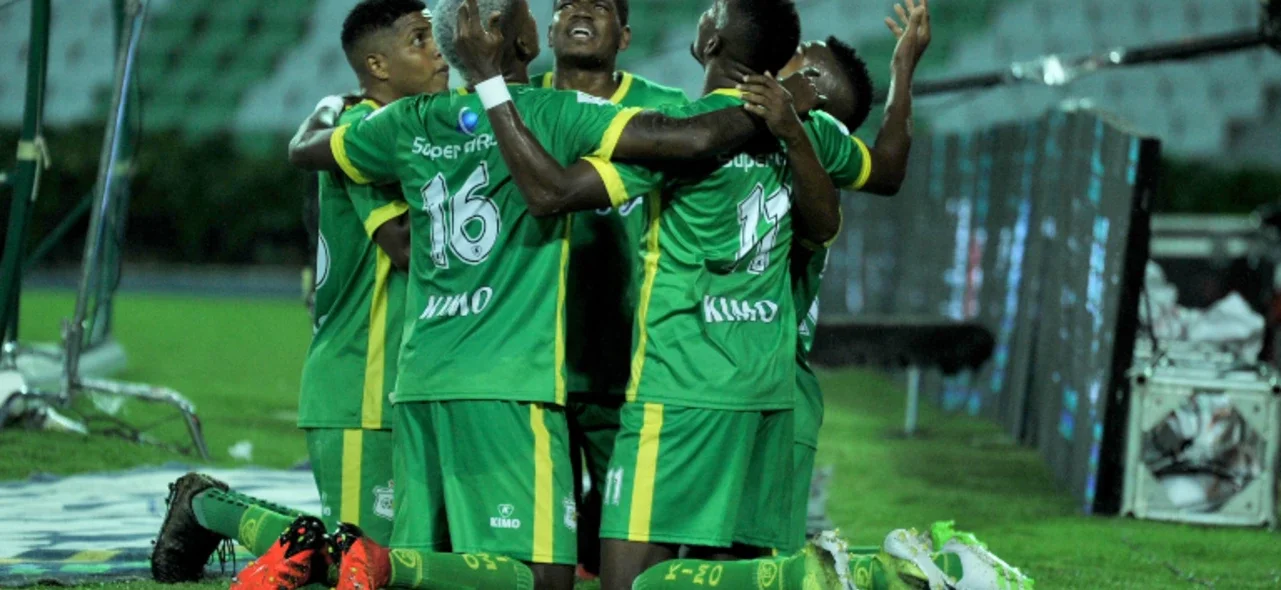 Quindío venció 1-0 a Alianza Petrolera. Foto: VizzorImage / Ricardo Vejarano