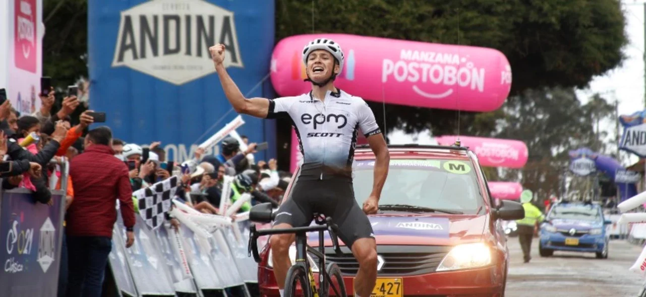 Yeison Reyes, ganador de la etapa 5/ Clásico RCN