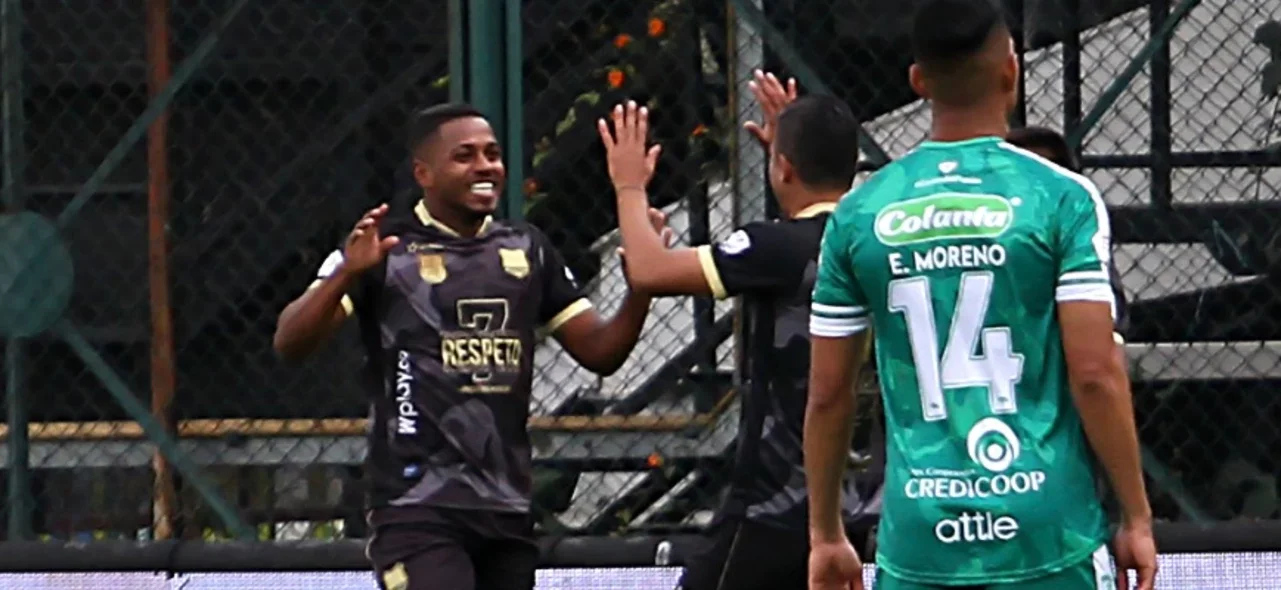 Águilas Doradas celebra ante La Equidad / Foto VizzorImage