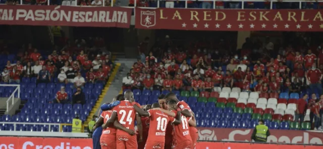 América antes del partido ante Nacional / Foto VizzorImage