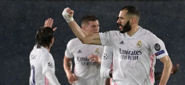Benzema y sus mejores goles con Real Madrid en LaLiga. / Foto: AFP