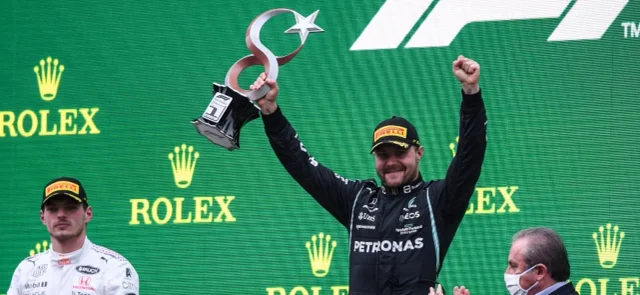 Bottas ganó el Gran Premio de Turquía. / Foto: AFP