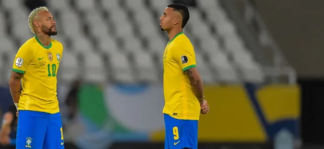 Neymar y Gabriel Jesus, entre los convocados / AFP