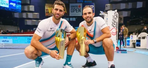 Cabal y Farah, campeones del ATP 500 de Viena / Foto tomada de @fedecoltenis