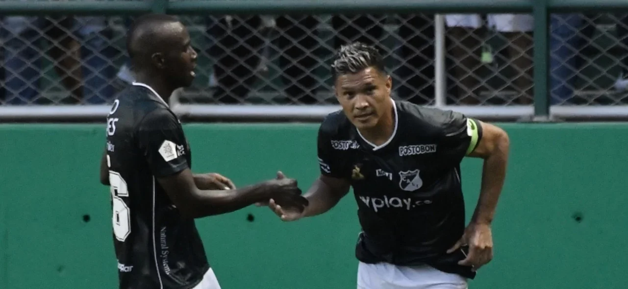 Teófilo Gutiérrez marcó en el empate de Cali frente a La Equidad. / Foto: VizzorImage - Gabriel Aponte